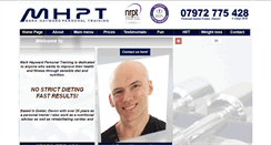 Desktop Screenshot of markhaywardpt.com